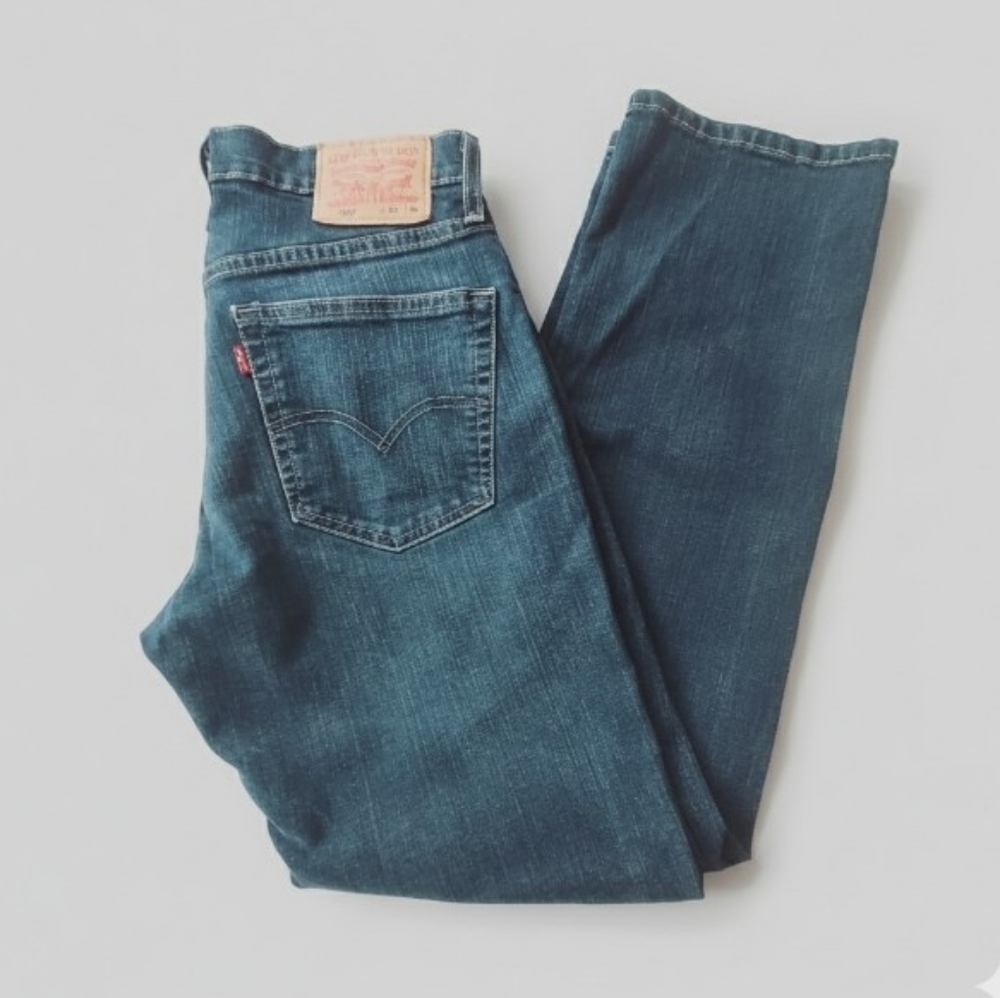 Levi's 559 Straight Leg Blue Jeans, Size 30" X 30"